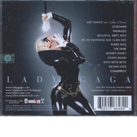 Lady Gaga Monster Ball Tour 2010 Ticket Stub + The Fame CD | Concert Memorabilia - Picture 5 of 6